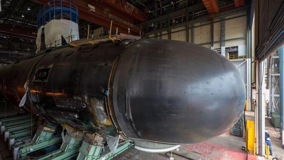 The USS Washington, a Virginia-class submarine, will be christened Saturday at Newport News, Va. with cheap California sparkling wine.