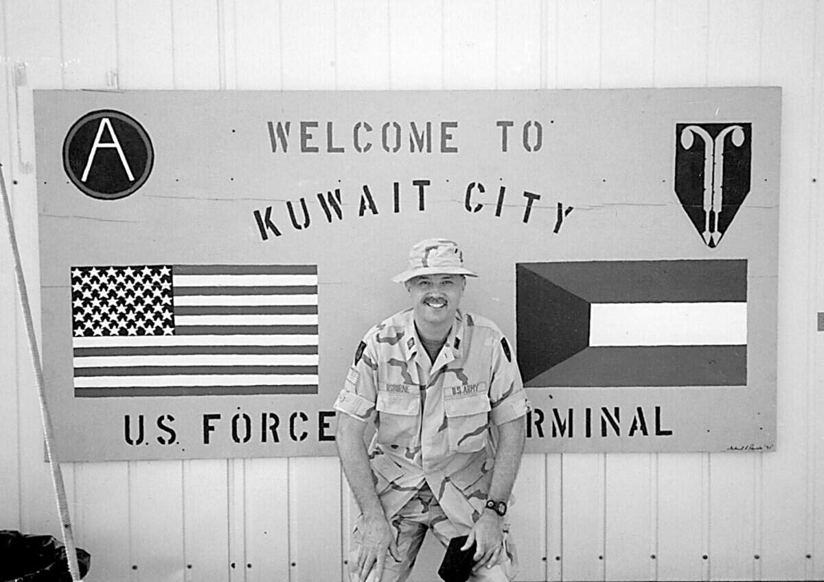 Steve Osborne enlisted in the Army Reserves in September 1969.  In 1991, Steve deployed to Saudi Arabia during Operation Desert Storm and was stationed at King Khalid Military Center.