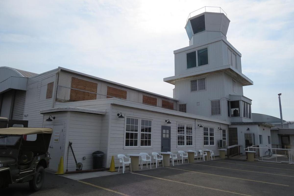 The World War II control tower for the Naval Air Station has been turned into the Pasco Aviation Museum.
