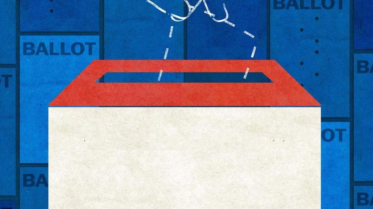 
An illustration of a ballot box.
