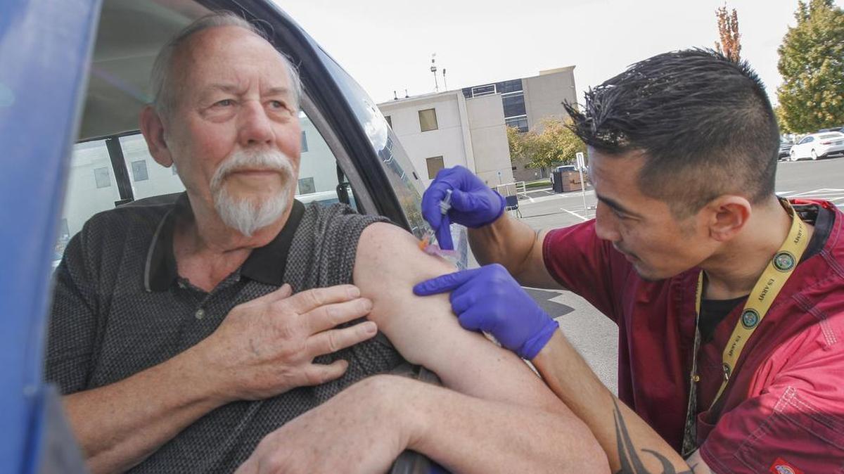 Among services offered at the Veterans Administration clinic in Richland are flu shots, including drive up service on some days.