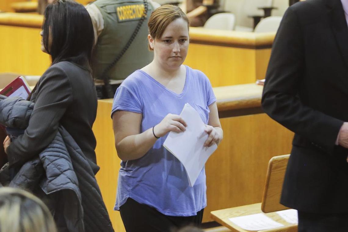 Kimberlee A. Farber was a part-time paraeducator when she is accused of helping her husband groom a young teen.