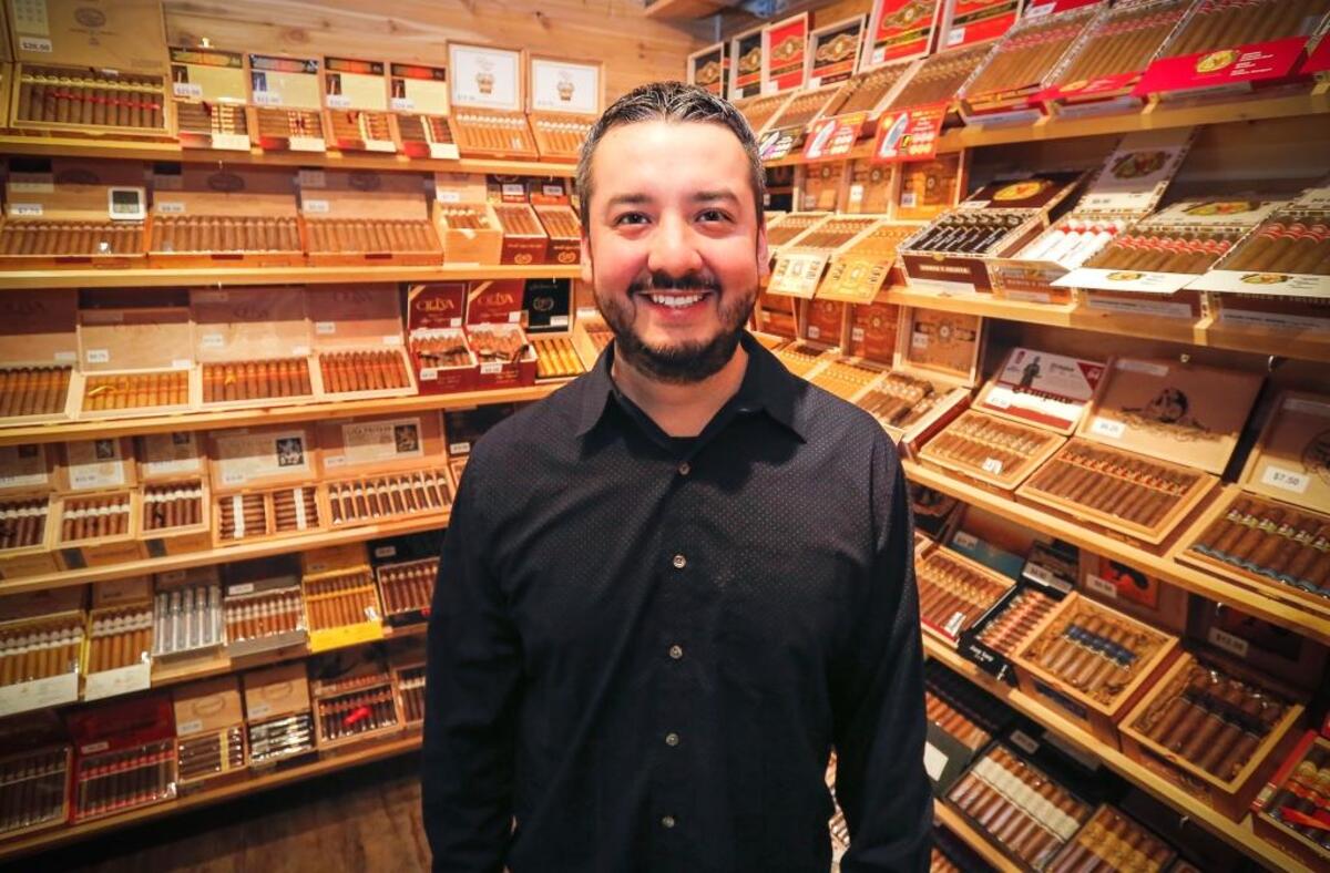Daniel Martinez is opening Cigar Savvy at 8390 W. Gage Blvd. in Kennrwick on March 1.