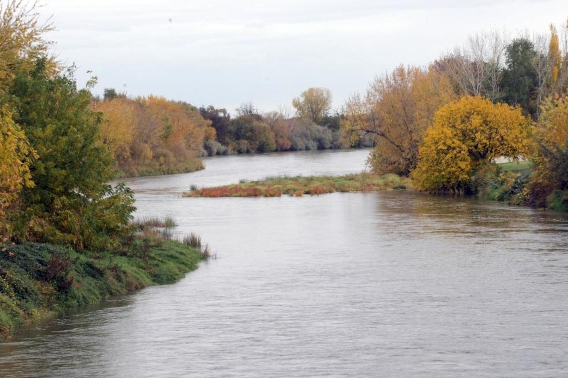 Fall foliage on the Yakima River near West Richland.