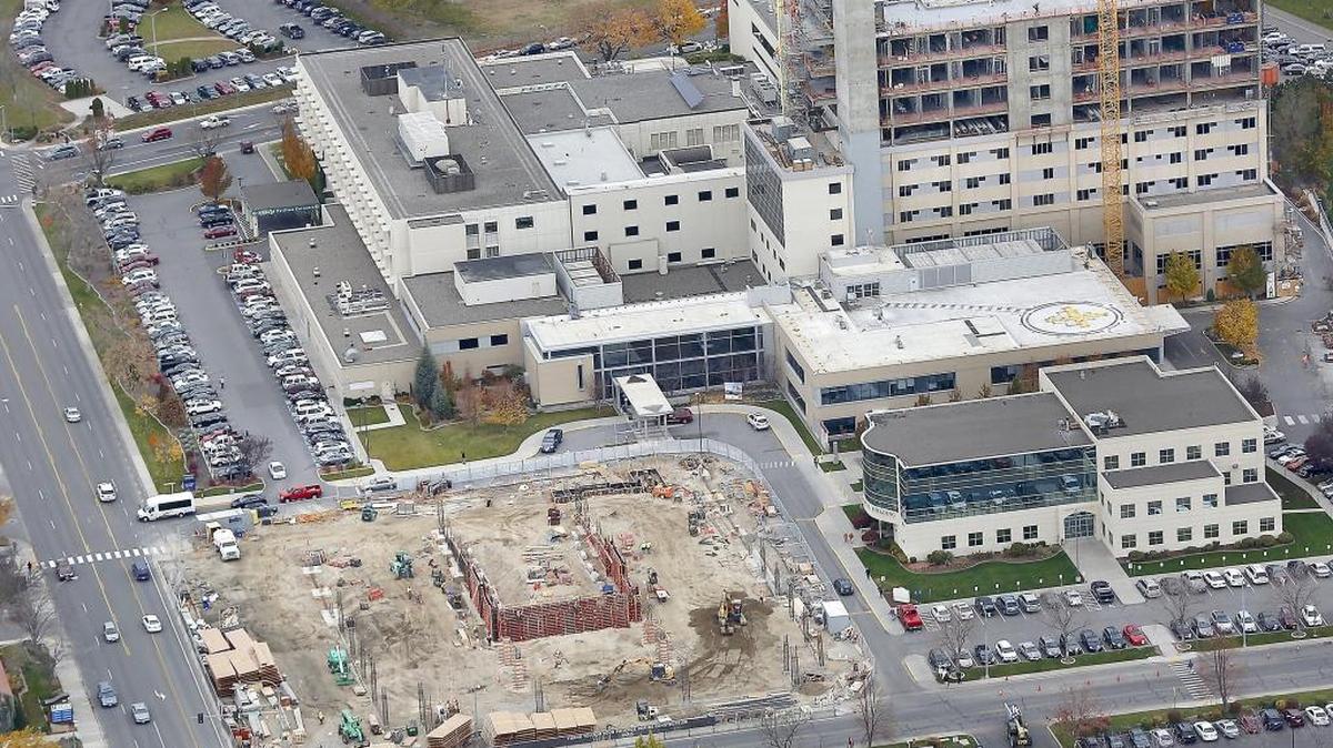 Work recently started on the new five-story parking garage at Kadlec Regional Medical Center in Richland.