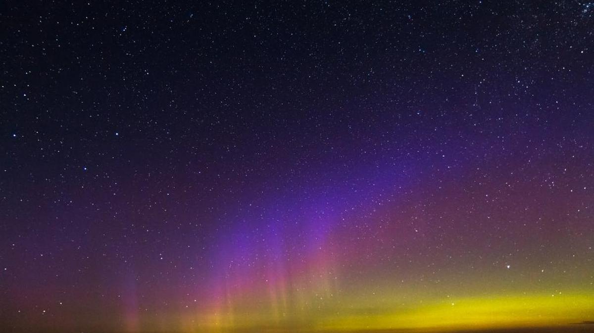 Dallas Phillips of Richland took this photo of the Northern Lights north of Lind, Wash., on July 17.