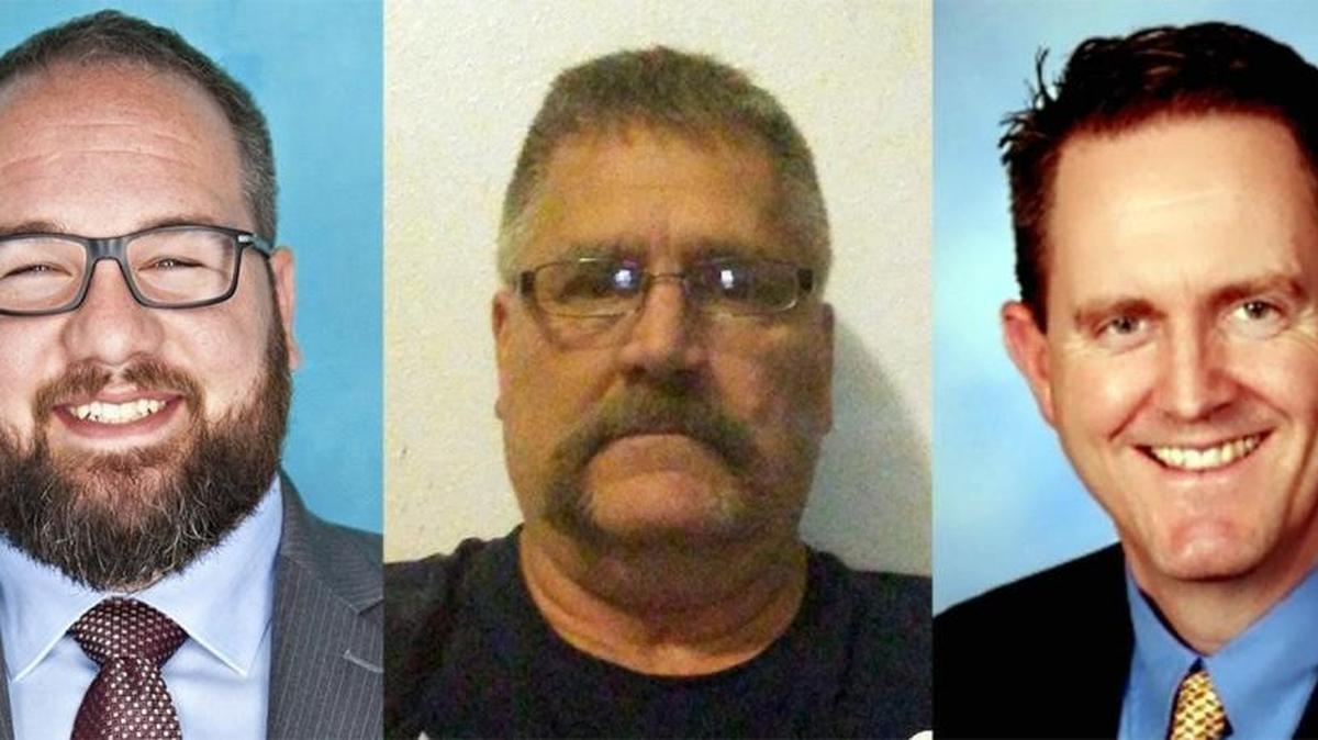 From left: Steve Lee, Shane Fast and Greg Jones