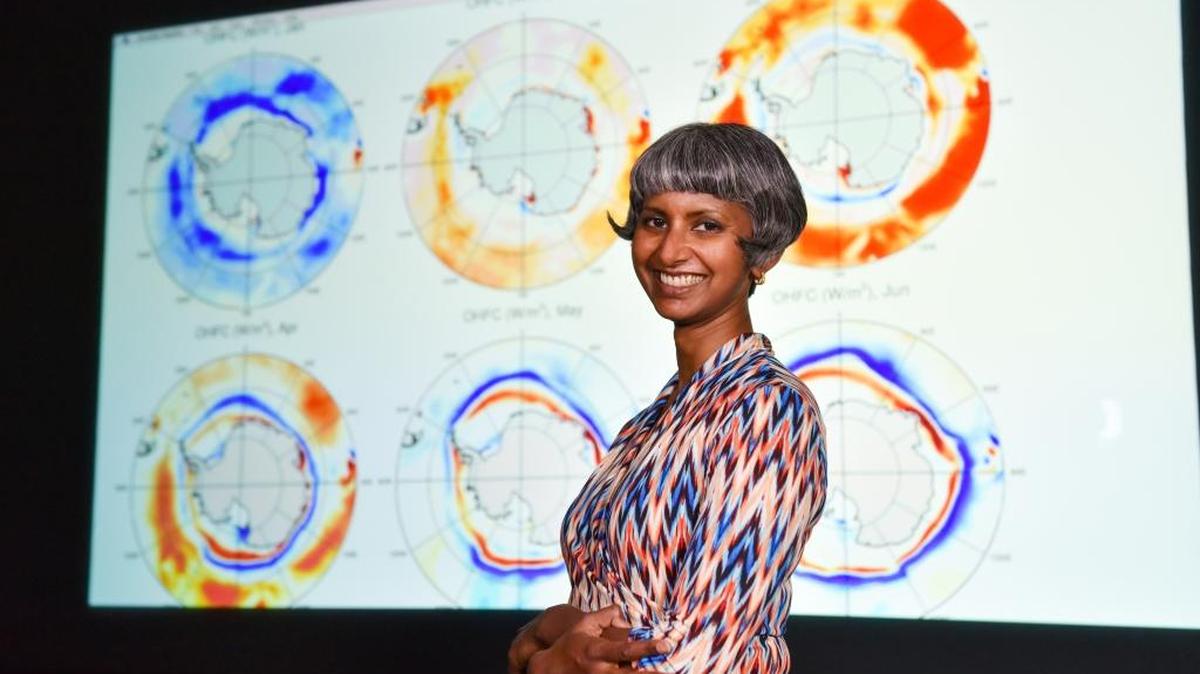 Hansi Singh was chosen as a 2016 PNNL Linus Pauling Fellow. With mentorship from PNNL atmospheric scientists, she is spending her time at PNNL studying climate dynamics, with an emphasis on the Polar Regions.