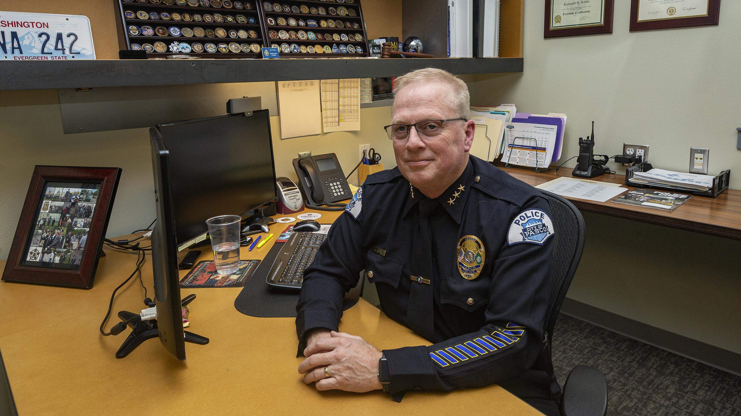 Police chief retiring after 40 years of leading Pasco department
