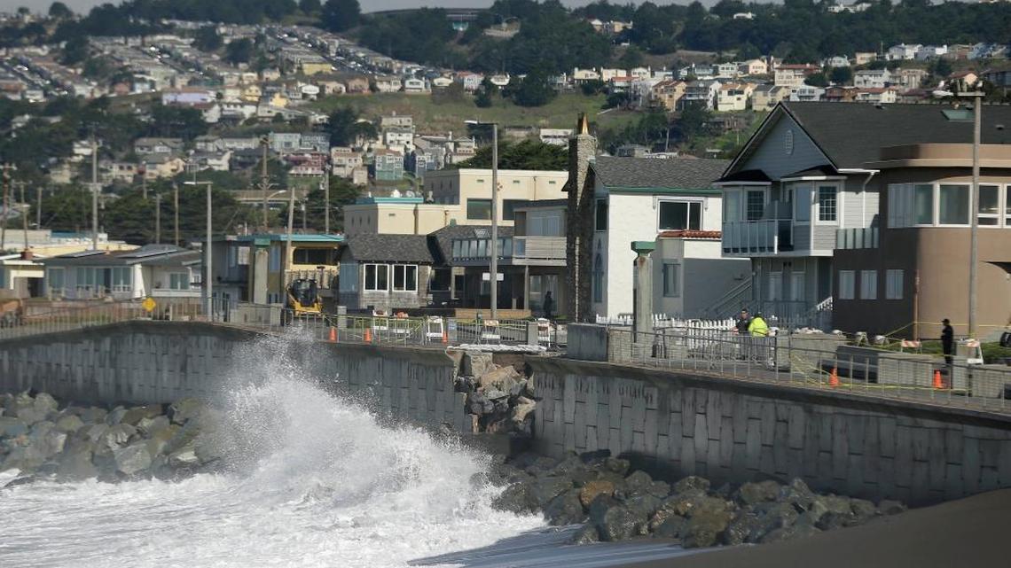 At risk of washing away
