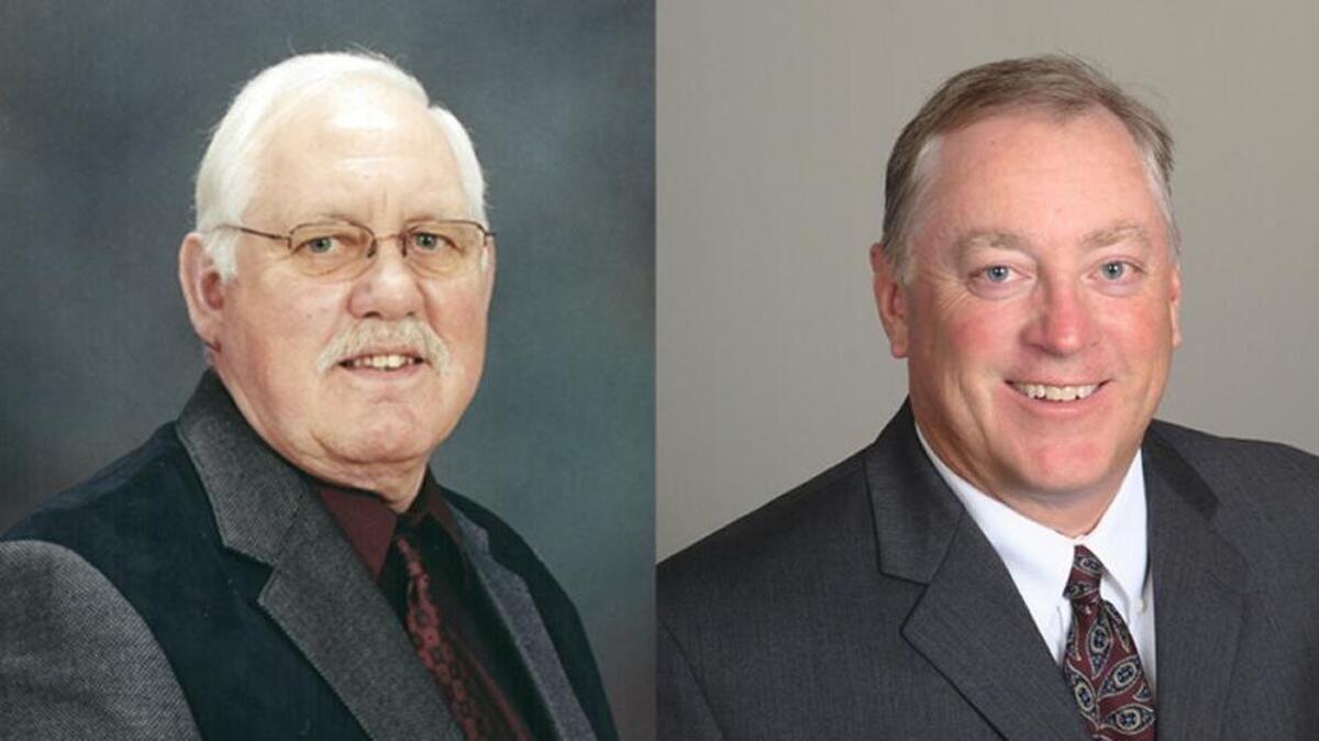 Bob Koch, left, and Rodney “Rocky” Mullen