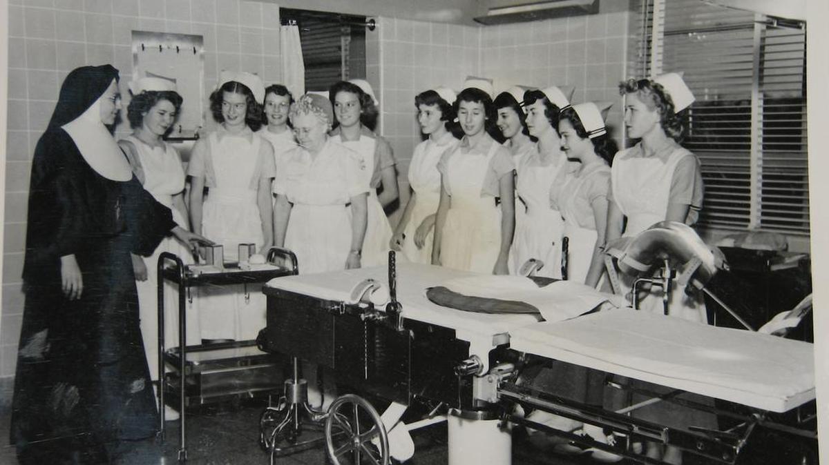 Nurses in training.