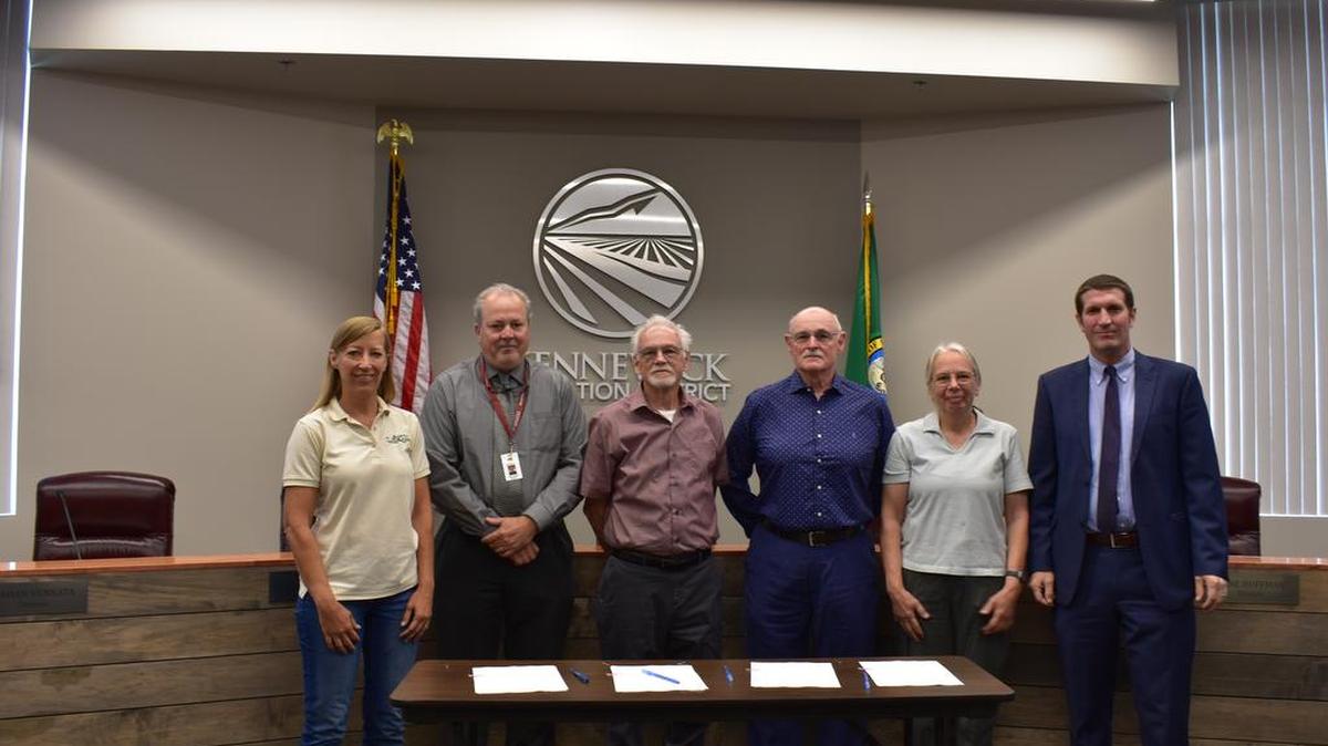 Community partners at signing of Amon Basin Memorandum of Understanding.