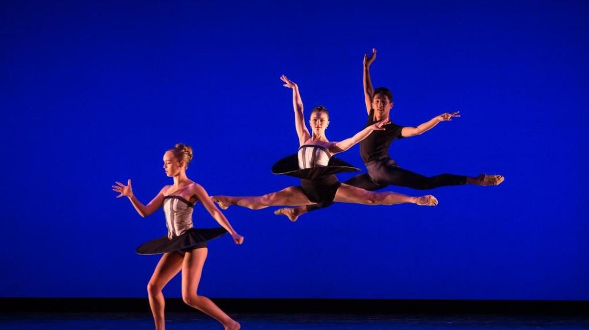 Each year Mid-Columbia Ballet participates in a dance festival through Regional Dance America/Pacific in which the dancers are exposed to some of the highest caliber of training, networking and performance for ballet and dance on the West Coast. Pictured from left to right: Willow Whitney, Emma Branson and Bradley Streetman