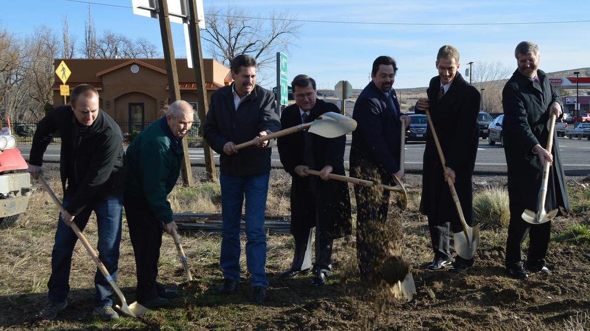 The Washington Department of Transportation broke ground in December on the Benton City roundabout, which is part of the Red Mountain Interchange Improvements. 