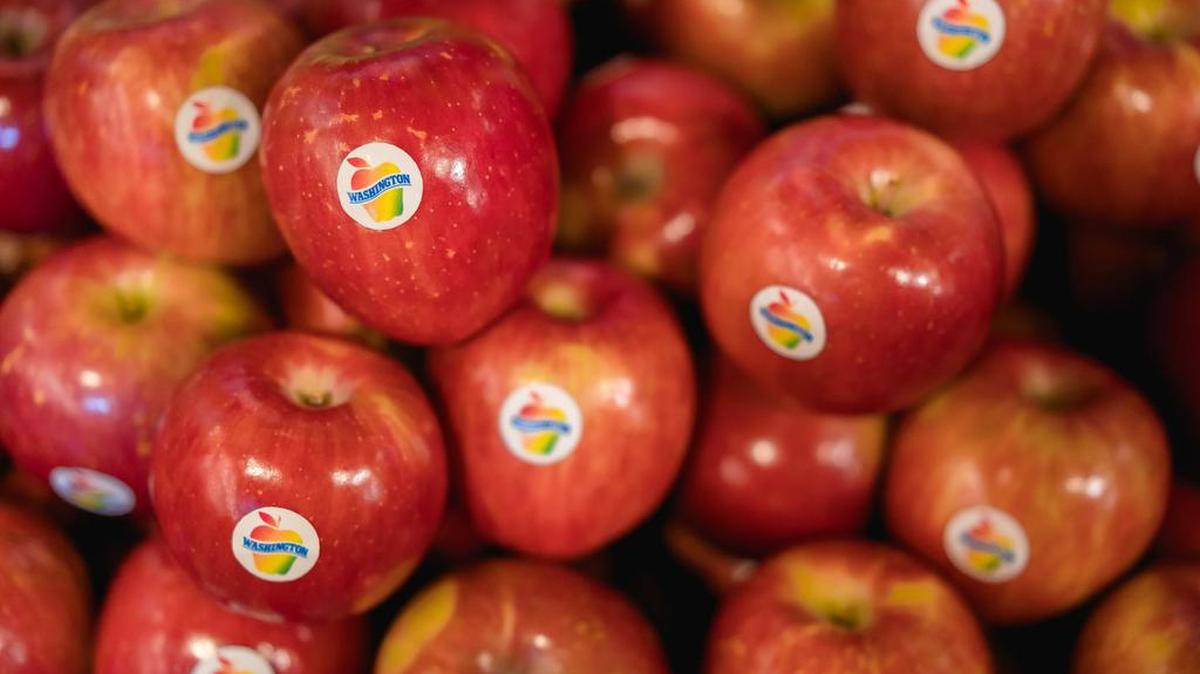 Washington apples in Thailand.