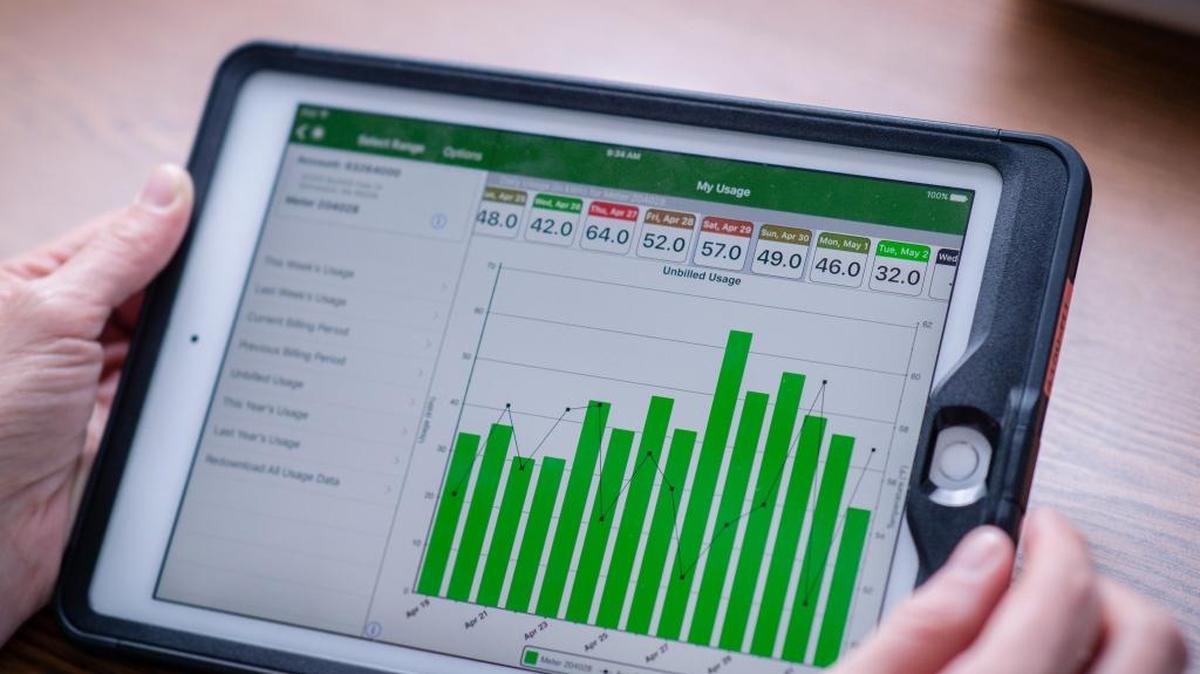 Benton PUD’s SmartHub provides customers an easy way to monitor usage in addition to making payments and managing their account.
