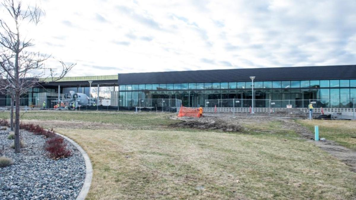 Construction is well underway on Discovery Hall with the building schedule for occupancy in the early spring.