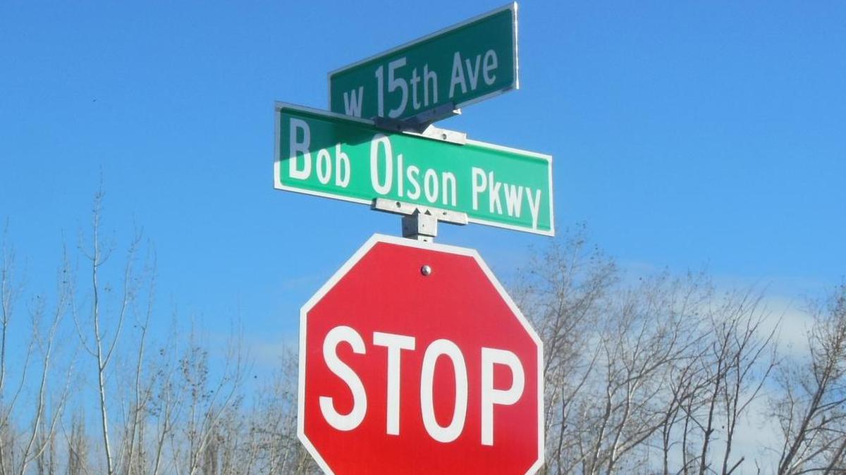 Bob Olson Parkway in Kennewick.