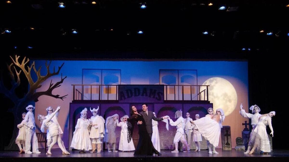 Mid-Columbia Musical Theatre’s October 2017 production of “The Addams Family”.