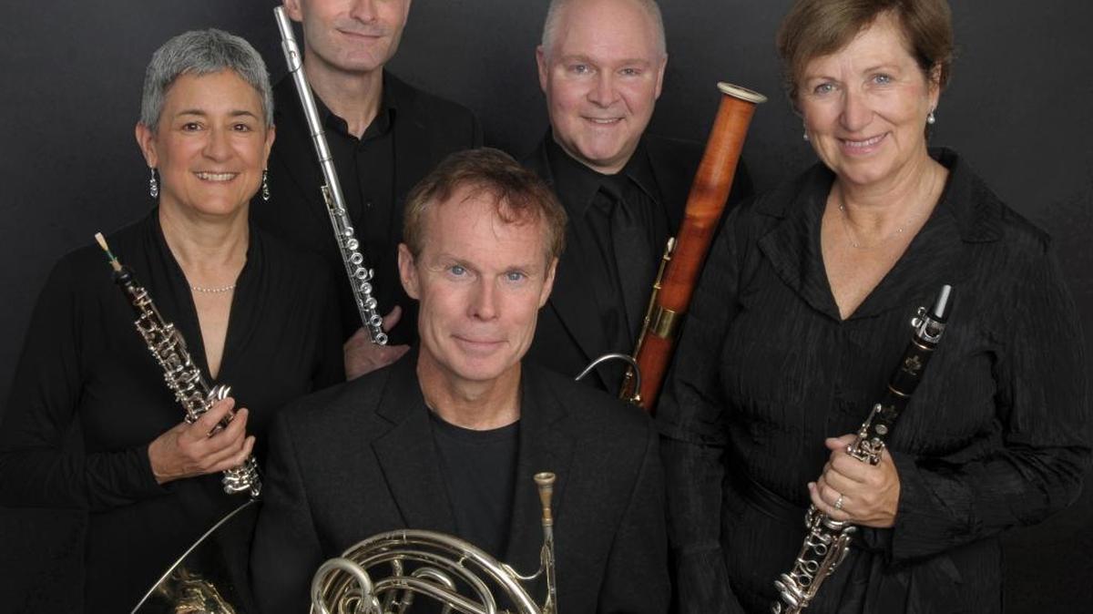 The Borealis Wind Quintet performed March 19 as part of the Camerata Musica series.