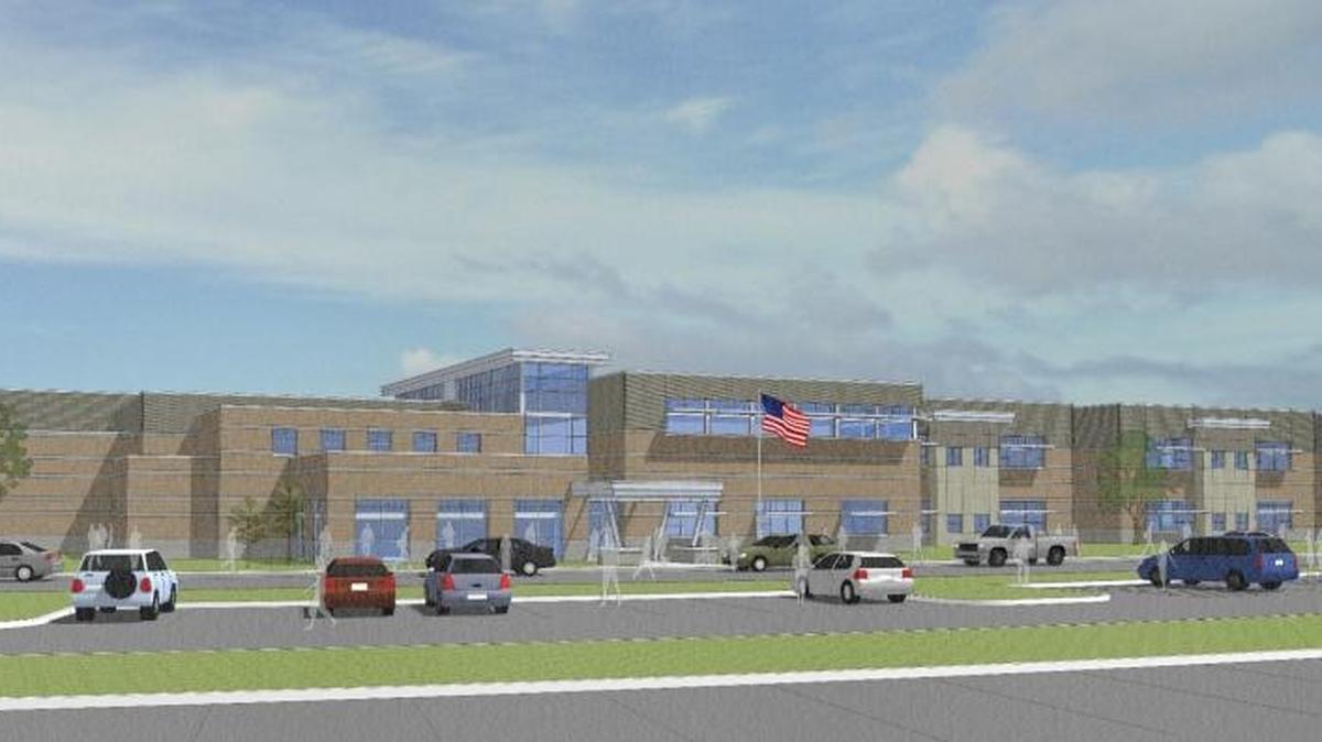 The new Amon Creek Elementary, located in the Clearwater Creek development, will open to students in August 2018. The school is the final project of the $89.5 million bond approved by voters in February 2015.