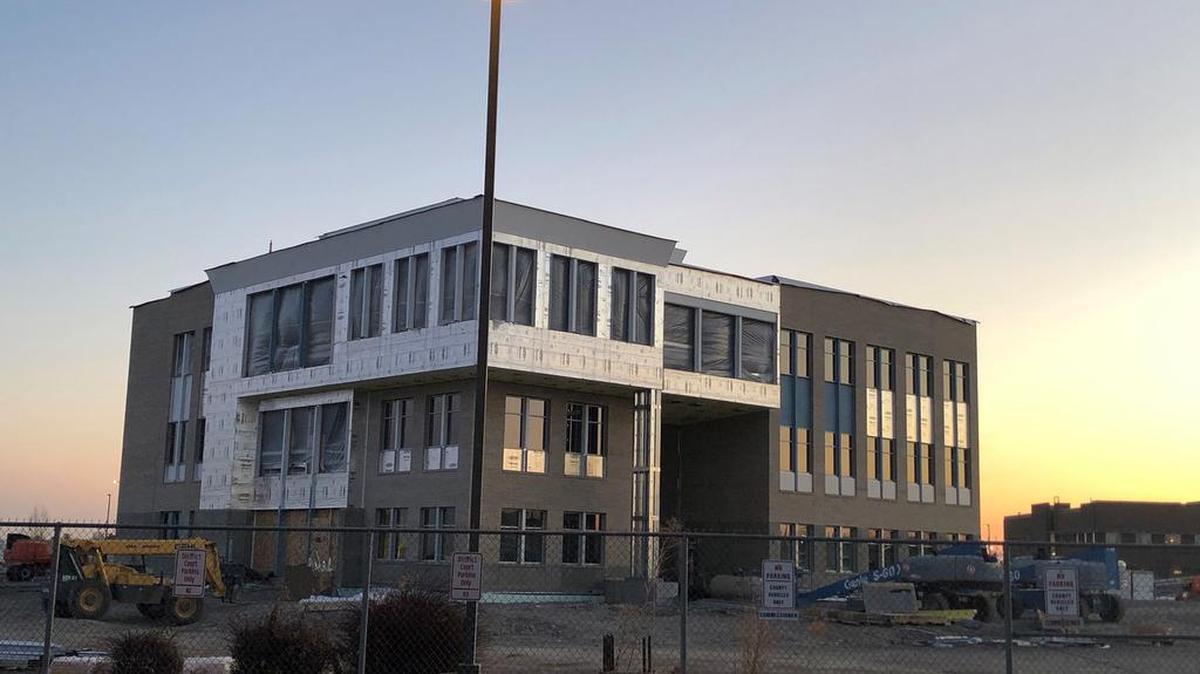 The Benton County administration building.