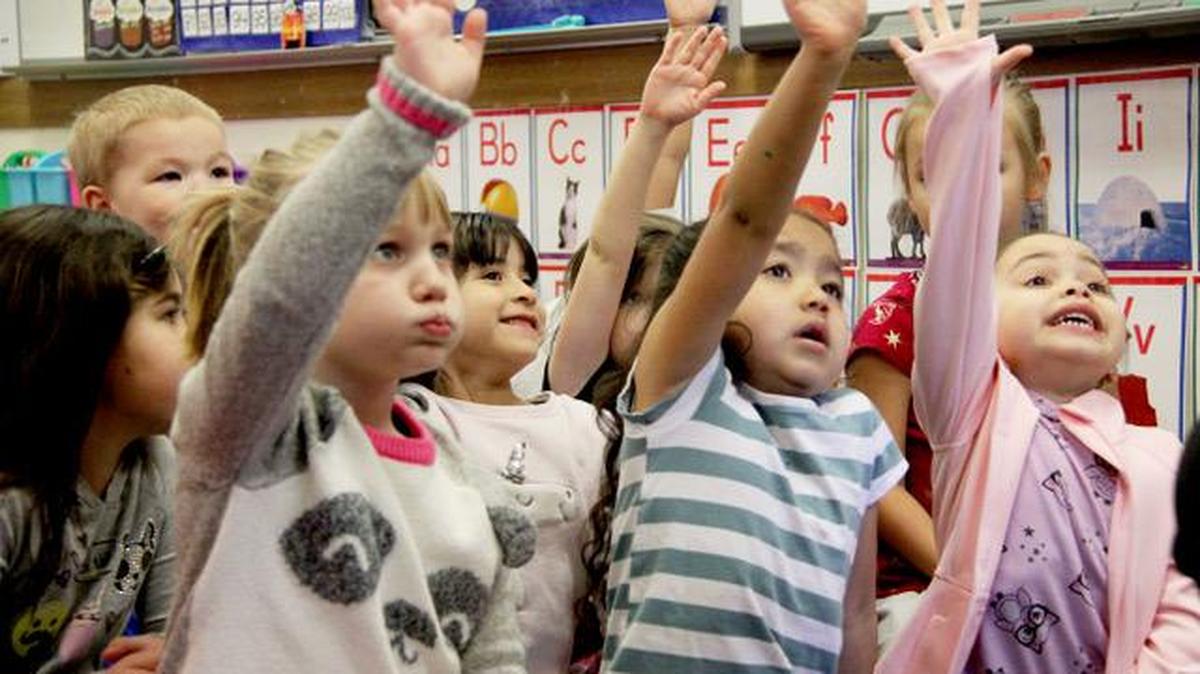 Promise K students learn skills needed to be successful in school.