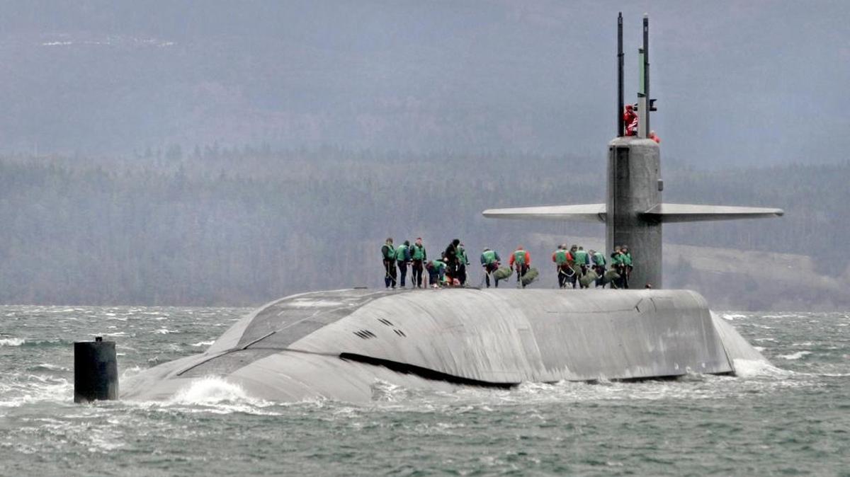 There are eight Trident nuclear submarines in the Pacific fleet that is stationed at Naval Base Kitsap Bangor.