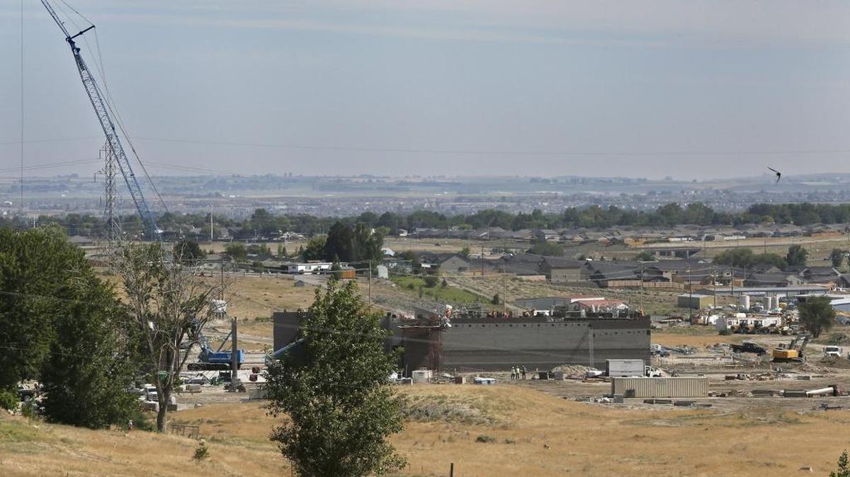 The new Desert Hills Middle School on Clodfelter Road in Kennewick opened in fall 2016.