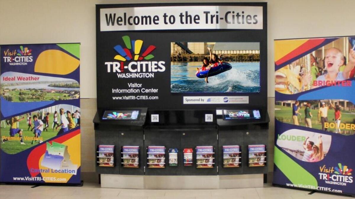 New kiosk at Tri-Cities Airport