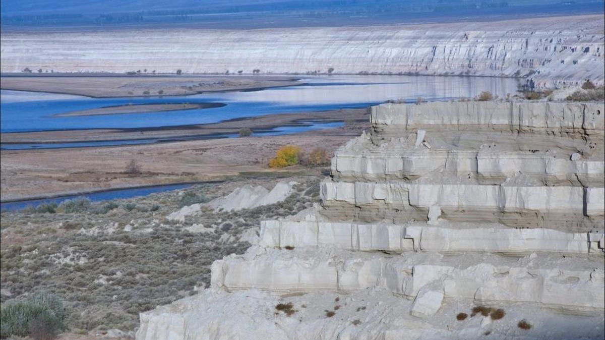 The White Bluffs along the Columbia River have been part of the Hanford Reach National Monument since 2000.