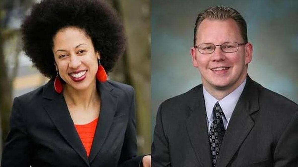 Erin Jones and Chris Reykdal