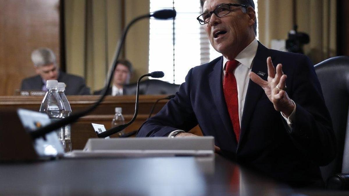 Department of Energy Secretary Rick Perry