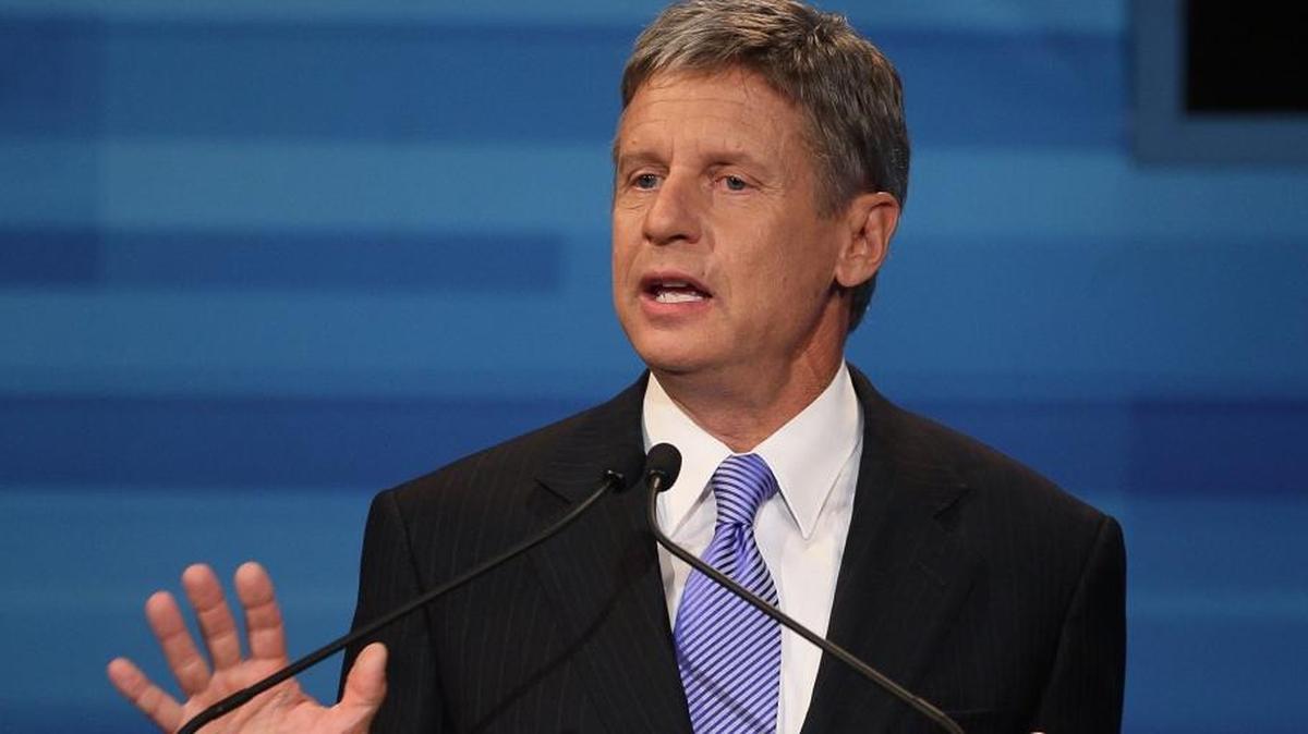 Former New Mexico Gov. Gary Johnson