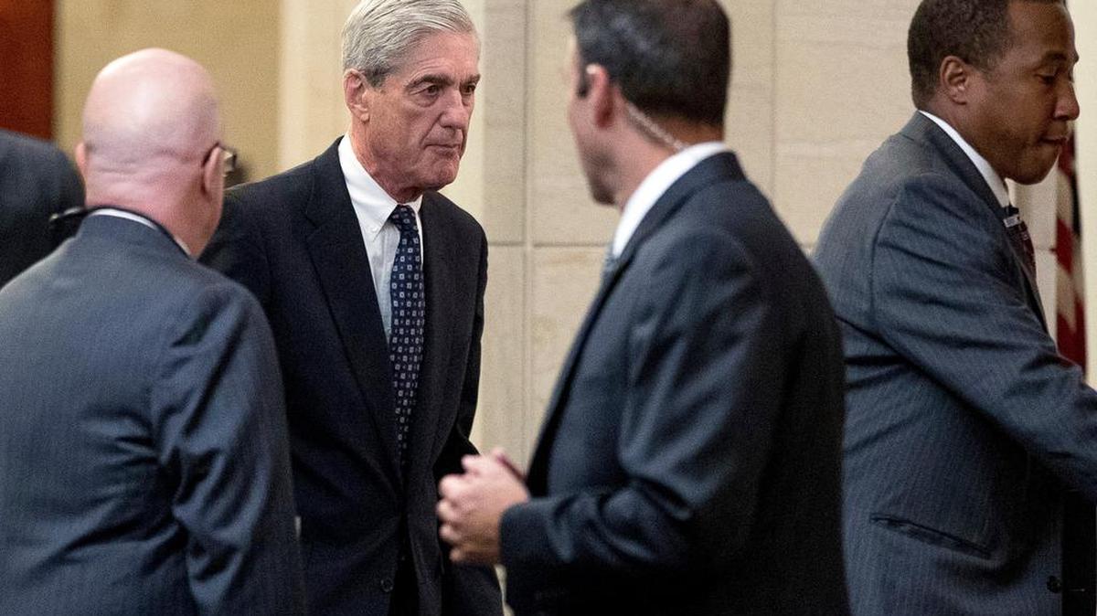 In this 2017 file photo, Former FBI Director Robert Mueller, the special counsel probing Russian interference in the 2016 election, arrives on Capitol Hill for a closed door meeting before the Senate Judiciary Committee in Washington.