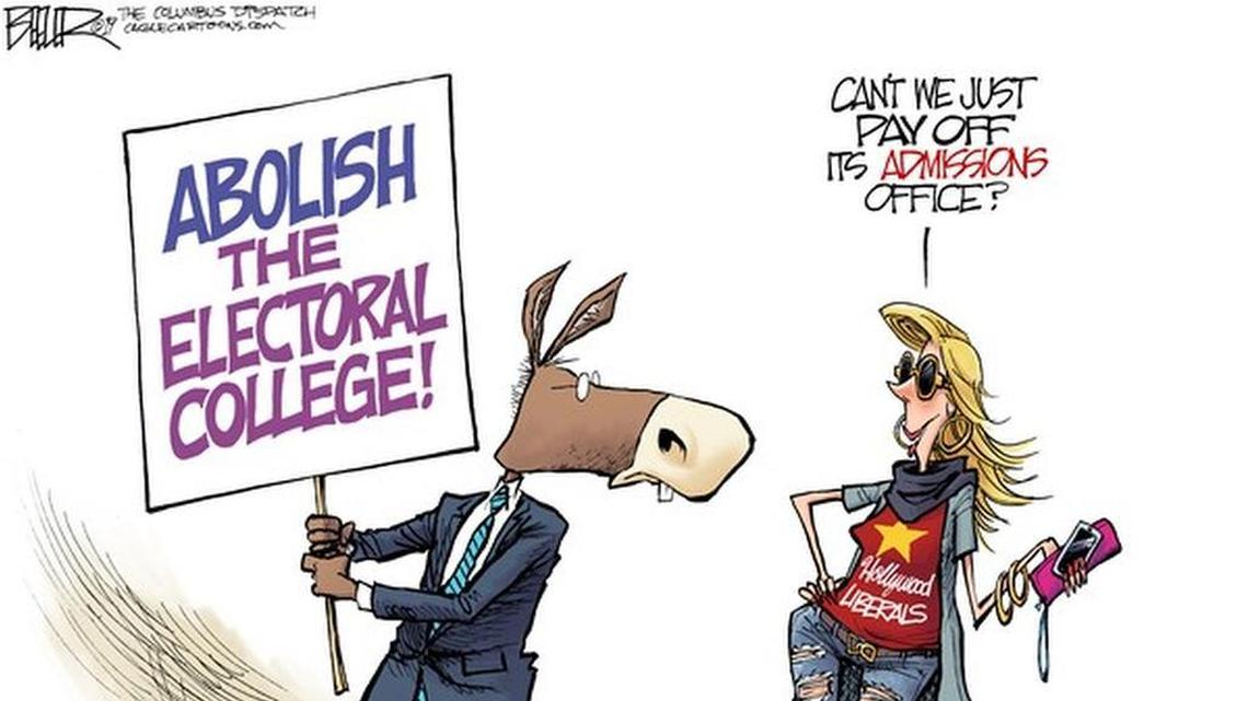 “Should Congress make the Electoral College more responsive to the popular vote?”