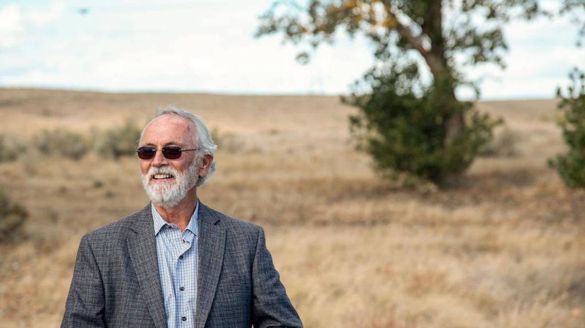 Rep. Dan Newhouse, seen here on a past visit to Rattlesnake Mountain near the Tri-Cities.