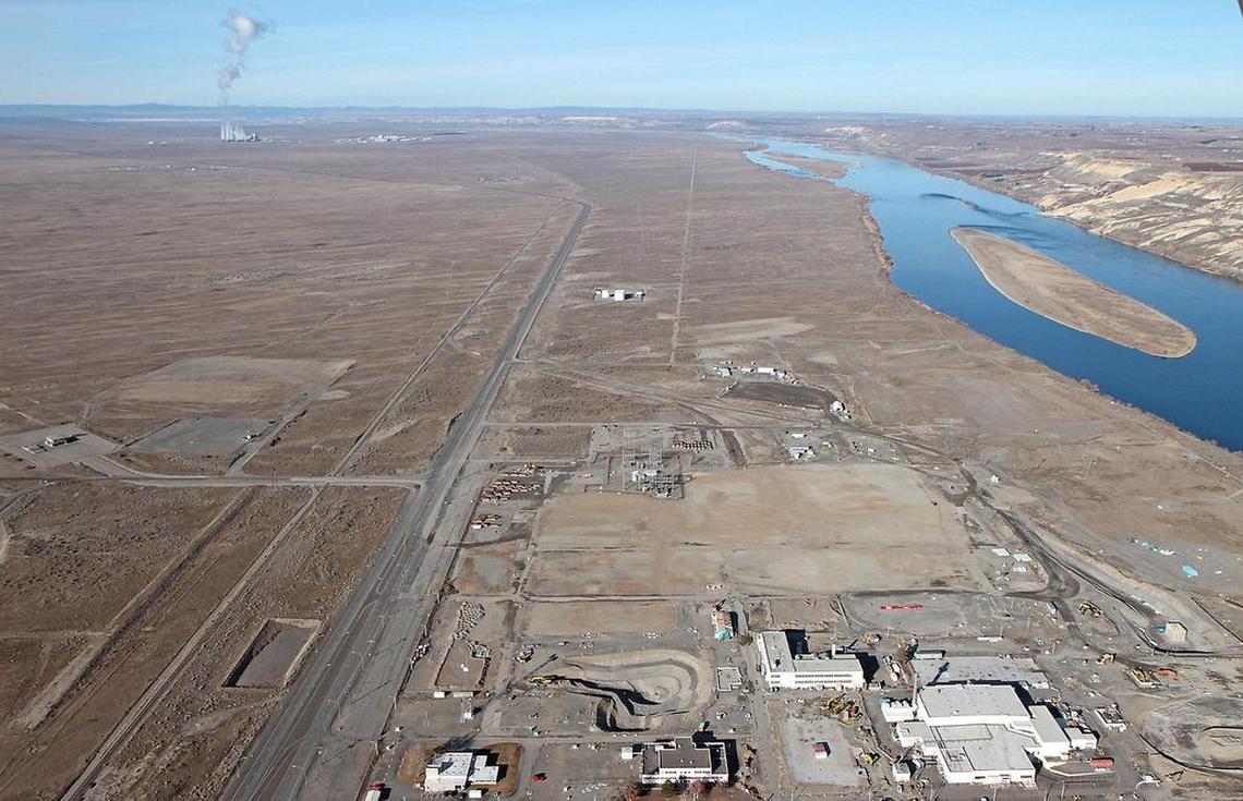 The Hanford Site along the Columbia River in Eastern Washington stretches across 580 square miles.
