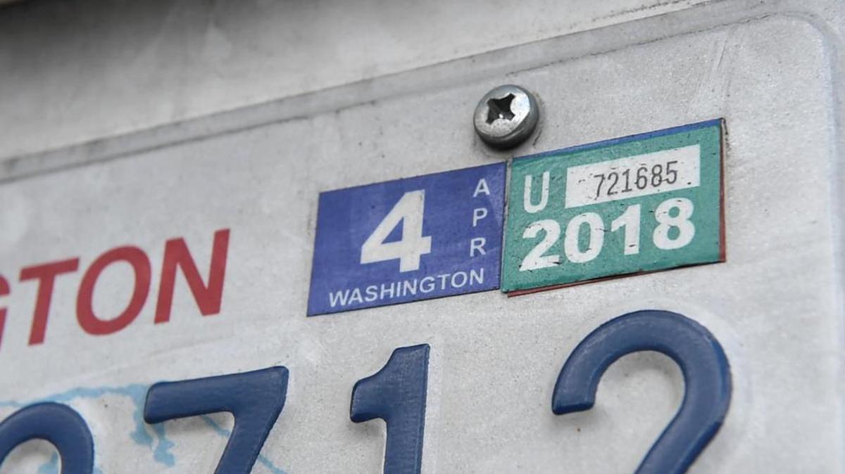 Anti-tax activist Tim Eyman is pushing a ballot measure in November that would cap vehicle license tabs at $30 per year.