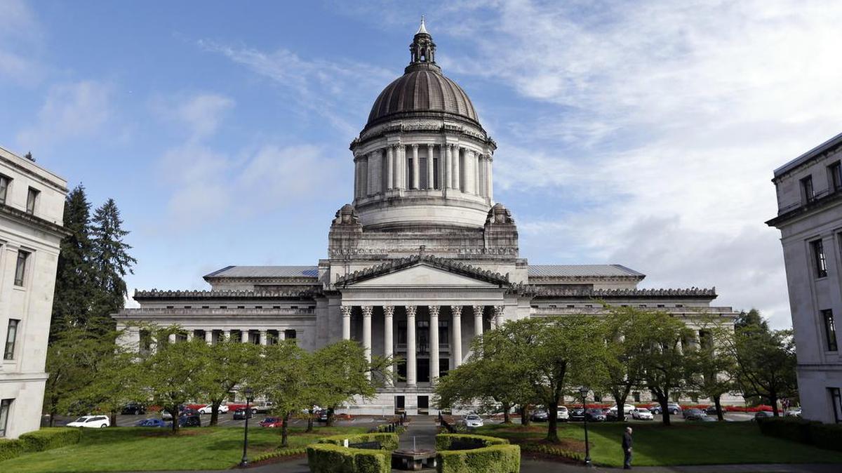 The state Capitol in Olympia.