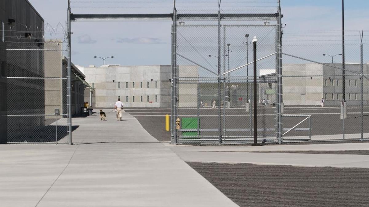 A Coyote Ridge Corrections Center in Connell, north of Pasco, WA.