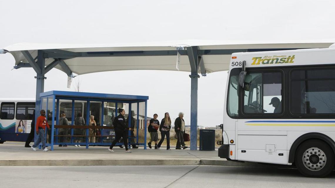The Benton Franklin Transit Three Rivers Transfer Station in Kennewick.
