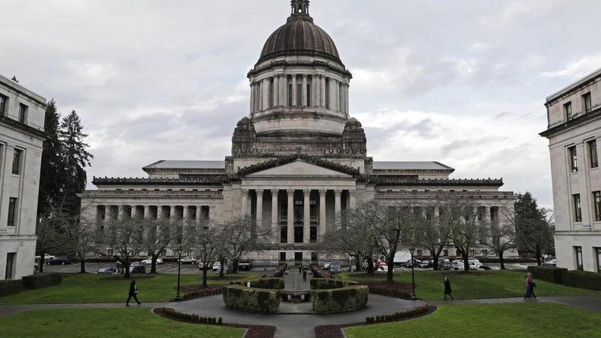 The Legislative Building is shown at the Capitol in Olympia, Wash.