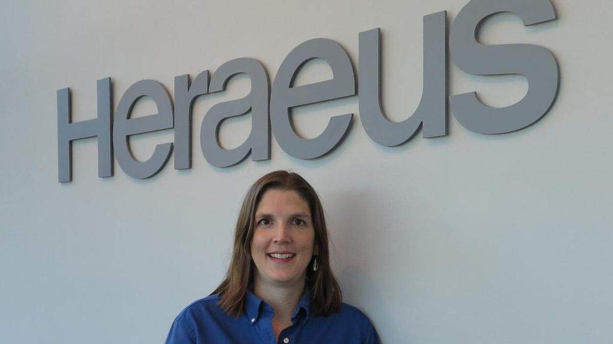 Melissa Grytdal, a graduate of Kamiakin High School, now a Processing Development Engineer for Heraeus Comvance.