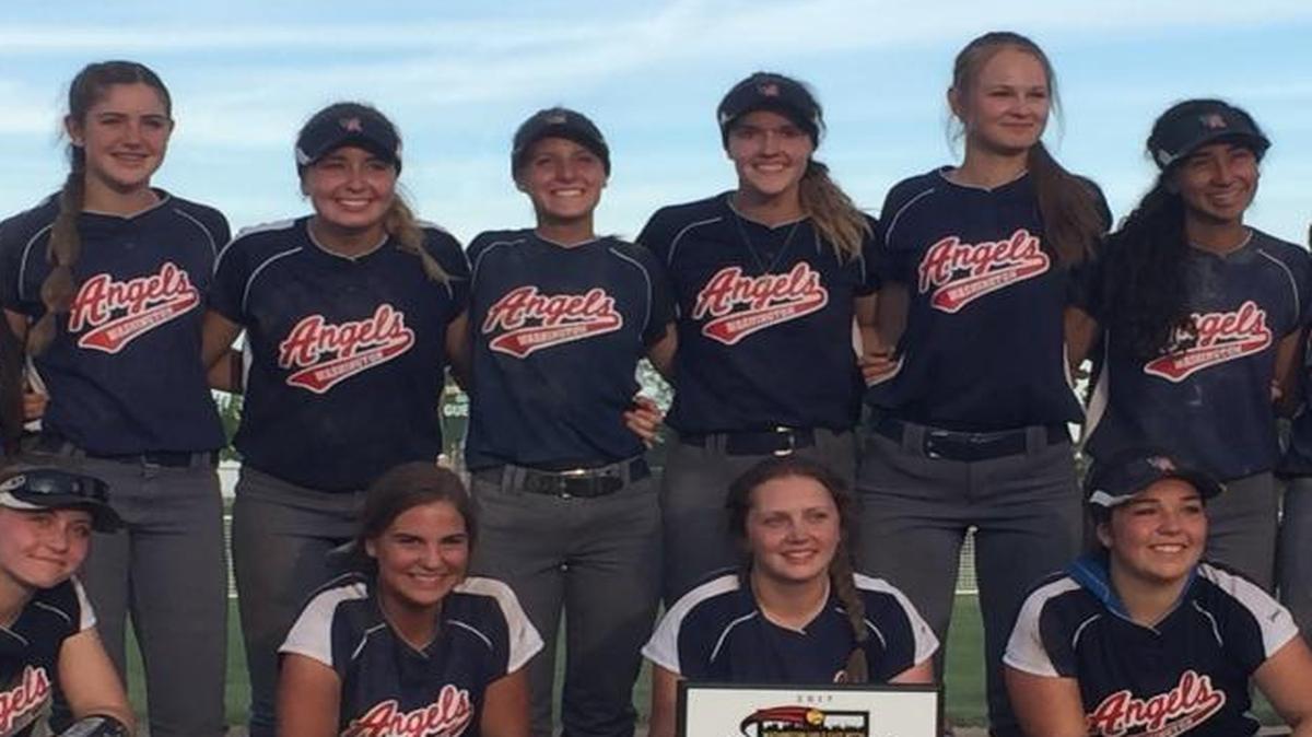 The Washington Angels 16U Kinsey won the 16U B NSA state championship Sunday at TRAC in Pasco, playing a grueling nine-game schedule.