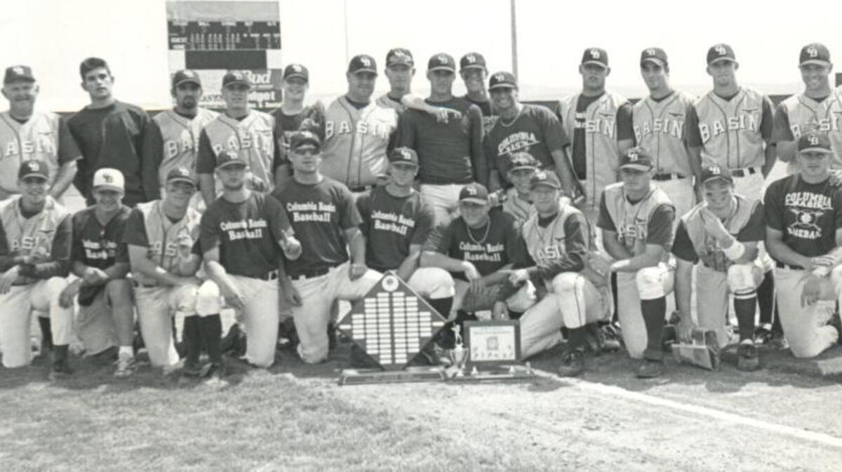 The 2001 Columbia Basin College baseball team won the NWAC title and set several league records during the season.