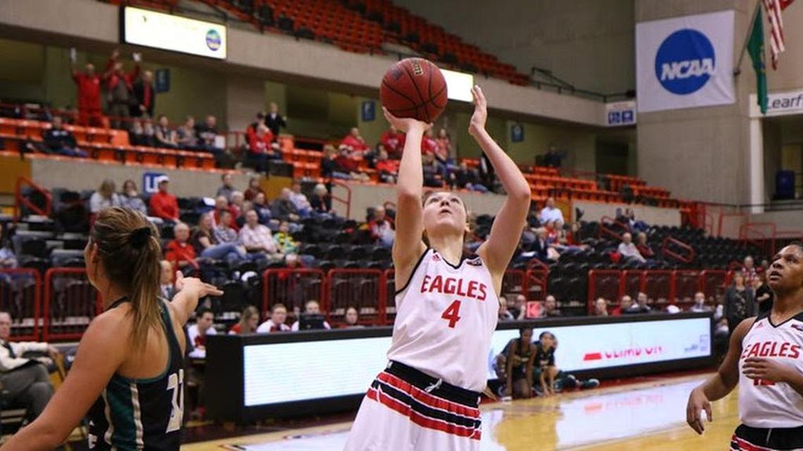 Hodgins replaces Hodgins on top of EWU’s career scoring list