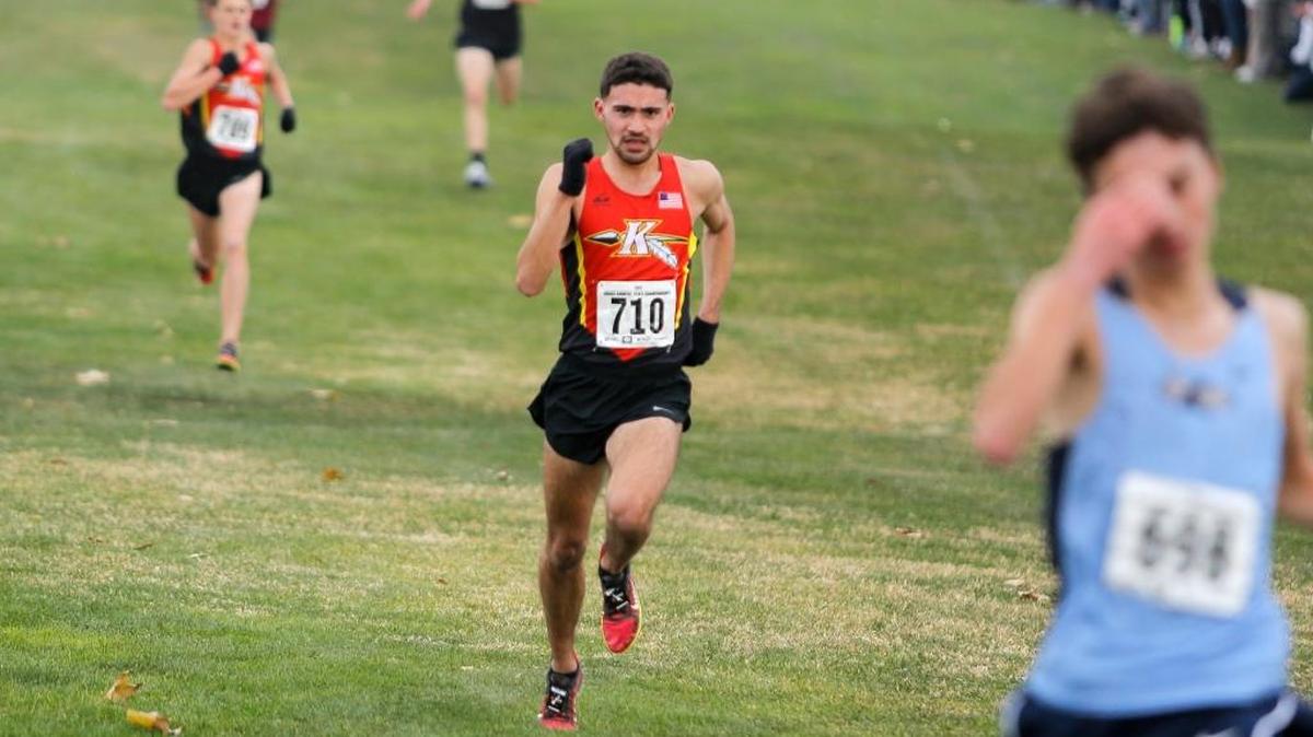 Kamiakin’s Jonah Franco, running in the WIAA 3A boys state cross country championship last week at Sun Willows Golf Course, took 11th in Saturday’s Nike Cross Northwest Regional Championship in Boise to lead the Braves to a second-place team finish.