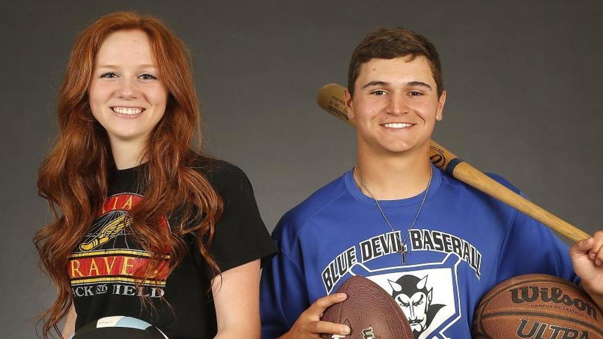 Kamiakin’s Allison Stapleton and Walla Walla’s Mitch Lesmeister were named the Herald’s All-Area Athletes of the Year for 2016-17.